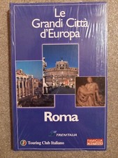 ROMA, guida, LE GRANDI CITTÀ EUROPEE, Touring Club Italiano, Famiglia Cristiana