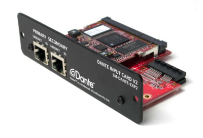 Livemix LM-DANTE-EXP2 2-Port Dante Option Card for Mix-16 and Mix-32