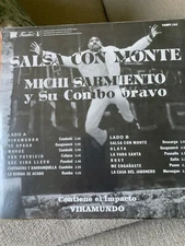 MICHI SARMIENTO Y SU COMBO BRAVO SALSA CON MONTE NEW LP