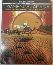 Lawrence of Arabia 60th Anniversary Limited Edition  Ultra HD, 1962  USA NEW 