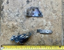 Three titanium relics from the crashsite of SR-71 No. 61-7 970 Lot 1164