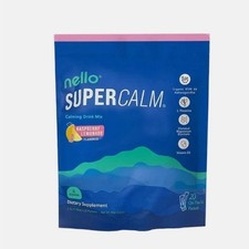 Free Shipping Nello Super Calm Calming Drink Mix Vitality Raspberry Lemonade