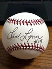FRED LYNN 2 SIGNED AUTOGRAPHED OML BASEBALL!  Red Sox!