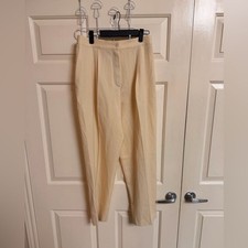 VTG 90s Valentino by MissV 100 Lana Wool High Waisted Pleated Trouser Pant