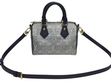 Louis Vuitton Louis Vuitton Monogram Laminated Jacquard Speedy Bandouliere