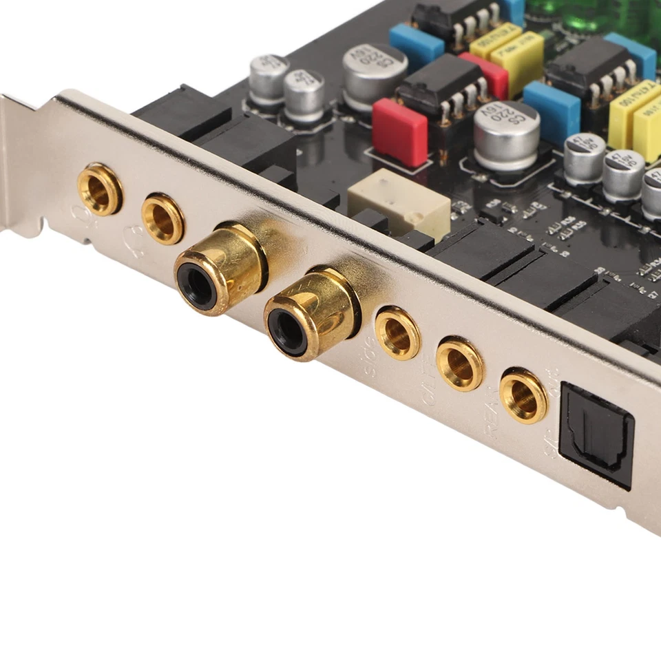 PCIe Sound Card CM8828 7.1CH TCXO PCIe PC Sound Card For Home Theater Large BEA - Image 4 of 4