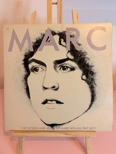 Marc - The Words and Music Of Marc Bolan 1947-1977 2LP Vinyl 1978 Comp. Ex Cond