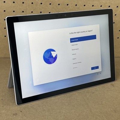 Microsoft Surface Pro 7 Silver i5-1035G4 1.1GHz 8GB Ram 256GB SSD - Good