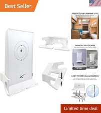 Creative Wall Holder for Starlink Router - Stylish  Efficient Cable Management