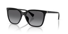 RALPH LAUREN SUNGLASSES RA5328U 5001T3 56-17 SHINY BLACK/GREY GRADIENT POLARIZED