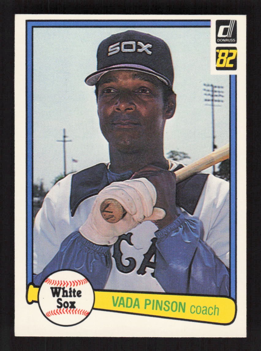 Vada Pinson 1982 Donruss #445 Chicago White Sox