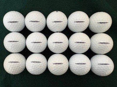 15 BRIDGESTONE TOUR B330S GOLF BALLS - MINT/NEAR MINT - BALLS SHOWN IN PHOTOS