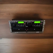 Numark CDN55 DJ 2Channel Dual Deck W/Numark CDN55 Controller/partially Tested