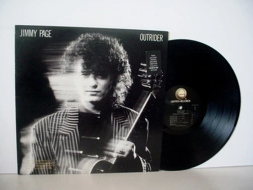 JIMMY PAGE Outrider PROMO LP 1988 (GEFFEN GHS 24188). Promotional Led Zeppelin
