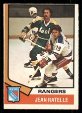 1974-75 O-Pee-Chee #145 Jean Ratelle