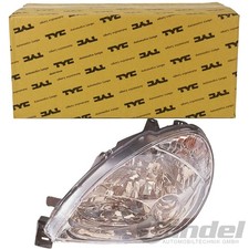 TYC HAUPTSCHEINWERFER H7/H1 LINKS passend für CITROËN XSARA COUPE 1.4 - 2.0 16V