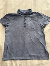 Ted Baker Men s Polo Shirt Sz 3 Short Sleeve 100 Cotton Light Blue Color