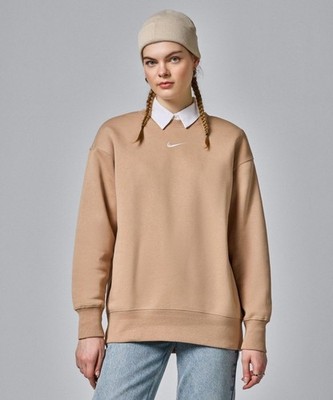 Nike Sportswear Sweatshirt Womens Large Phoenix Fleece Oversized Crew-Neck