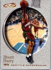 2000-01 Fleer Futures #80 Brent Barry