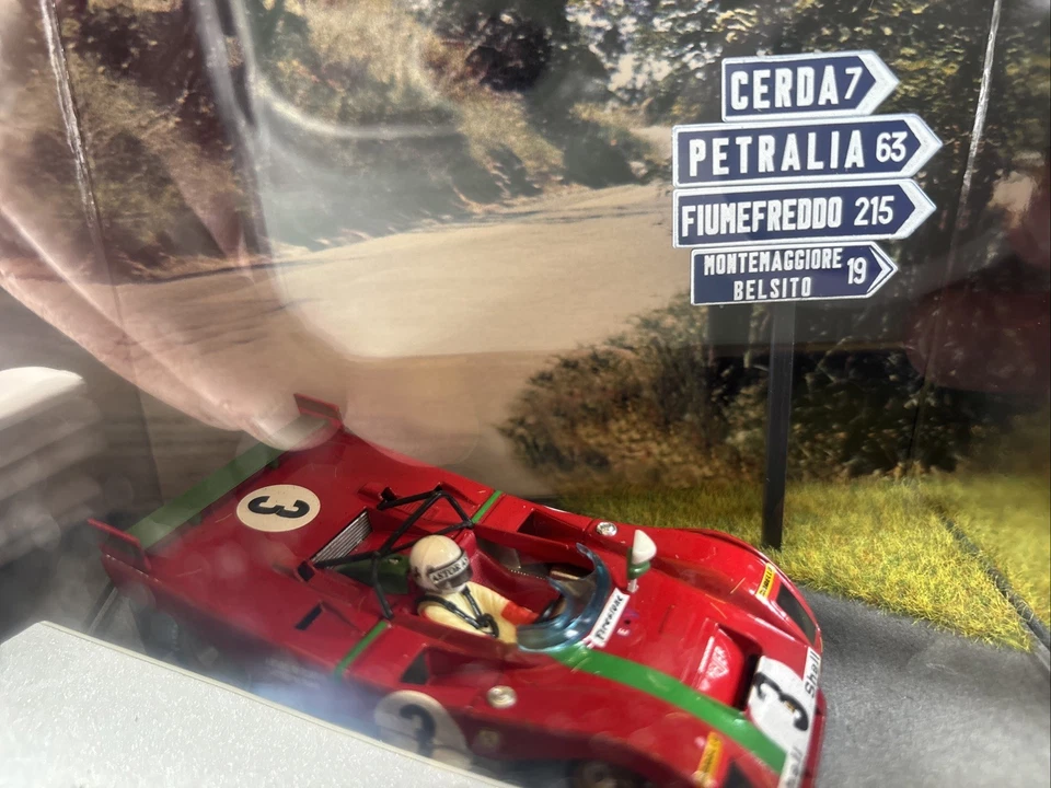 Brumm As41 Ferrari 312 PB Targa Florio 1972 1^Merzario (alla Guida) -Munari #3 - Immagine 2 di 4