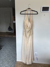 JS Boutique long gold dress size 12 New Without Tags