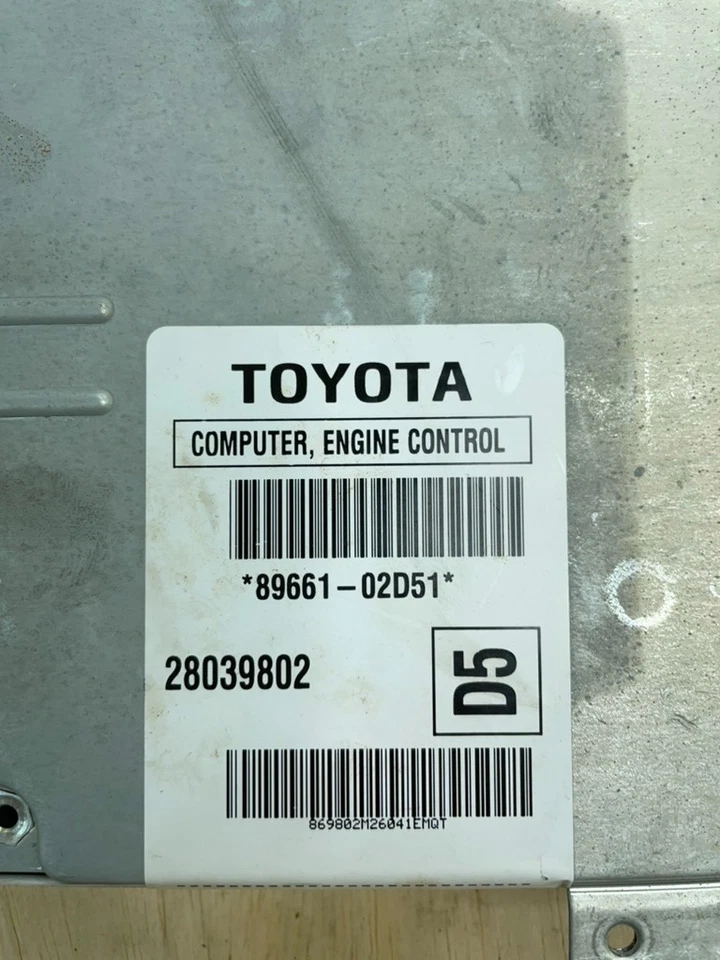 Módulo de control del tren motriz GM OEM PCM 2005 2006 Pontiac Vibe 1,8 L 19184259 - Nuevo de Lote Antiguo Foto 4 de 4