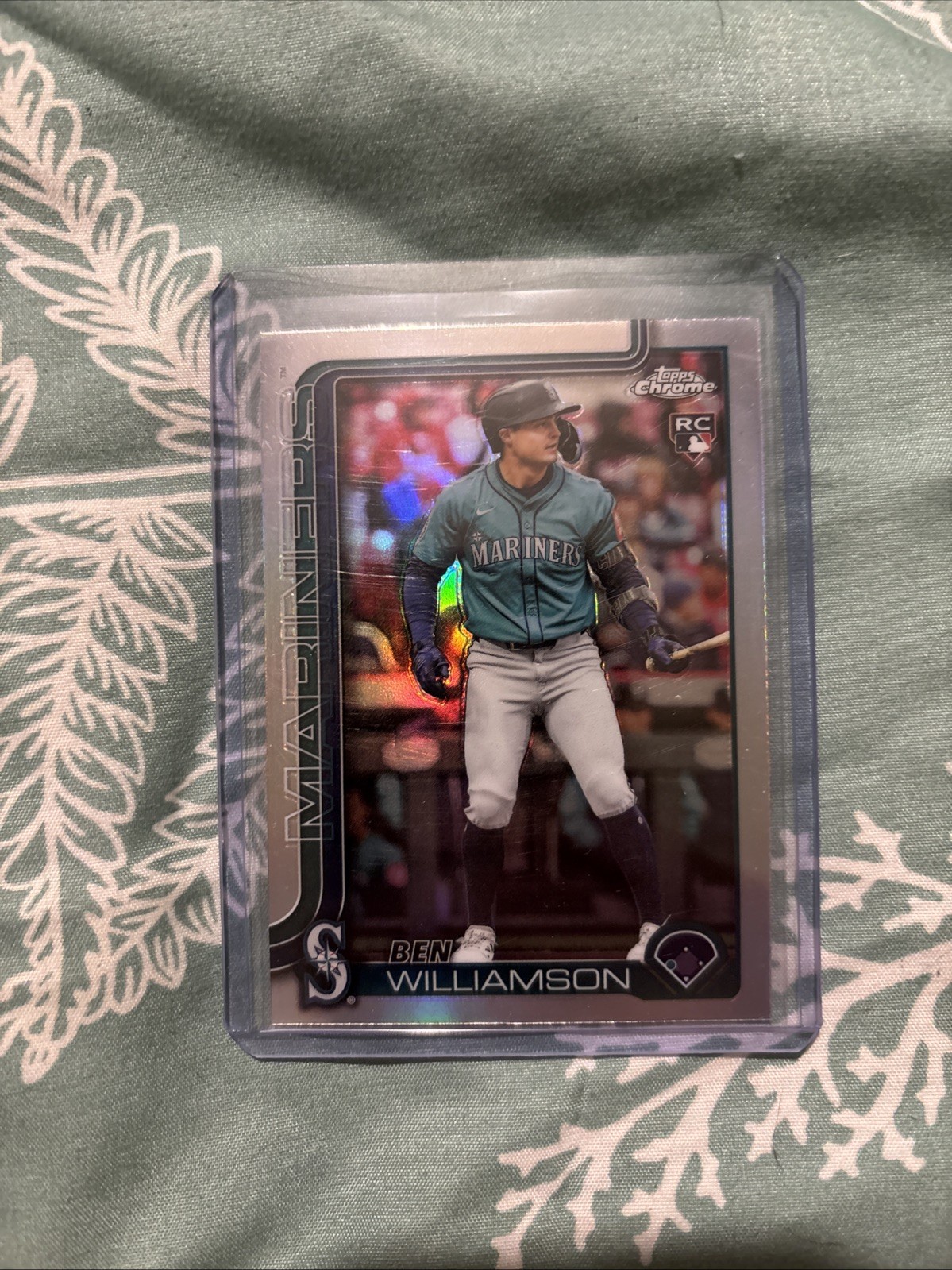 2025 Topps Chrome Update-#USC168 Ben Williamson (RC) Refractor