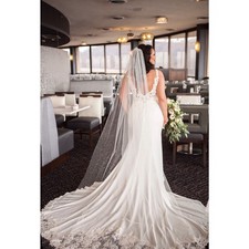 Wedding Dress  size 12. Professionally cleaned, looks brand new