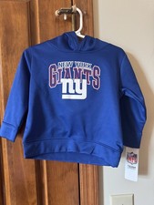 New York Giants Infant Hoodie NWT 18M Retail 30 Blue