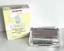 Clinique All About Shadow Soft Matte AG Nude Rose .07 oz /2.2 g New In Box