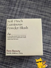 NEW NIB Rare Beauty Soft Pinch Luminous Powder Blush HAPPY Full Sz 2.8g/0.098oz