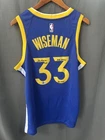 James Wiseman Signed Golden State Warriors Basketball Jersey Size XL Beckett COA