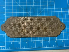 Vintage Backplates for Cabinet/Drawer Knobs Pulls Brass Hardware 9" X 3"