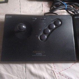 SNK Neo Geo Neogeo AES ROM Console System with  Stick Controller x2  Set Tested
