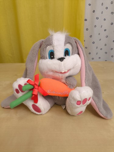 Jamba Schnuffel Hase Werbefigur ca. 17cm Kuscheltier Plüschtier Karotte Kuschel - Bild 1 von 13