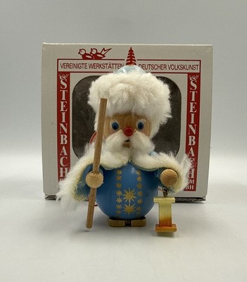 Steinbach Winter Father Frost Blue Ornament