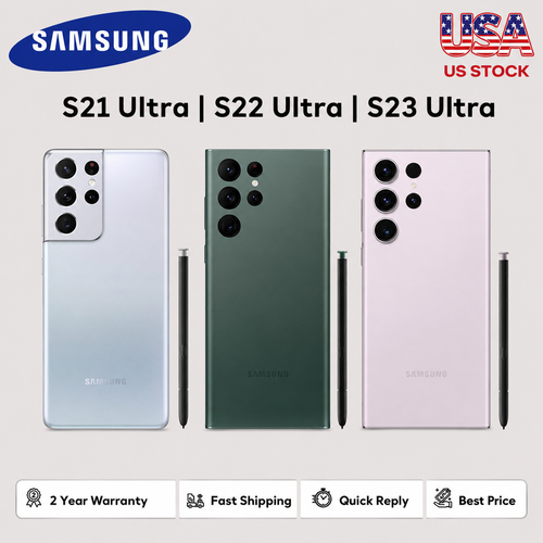 FACTORY NEW SEALED SAMSUNG GALAXY S23 ULTRA 5G/S22 ULTRA 5G GSM CDMA UNLOCKED - Picture 1 of 16