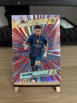 2026 Topps Finest UCC - Desire Doue Prized Footballers Fusion Case Hit - SP