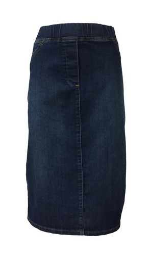 ELENA MIRÒ gonna donna jeans con elastico rivestito mod 1417T005HJ | eBay