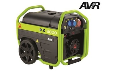 PRAMAC Notstromaggregat Stromerzeuger PX 8000 Benzin THI AVR 230V/400V E-Start