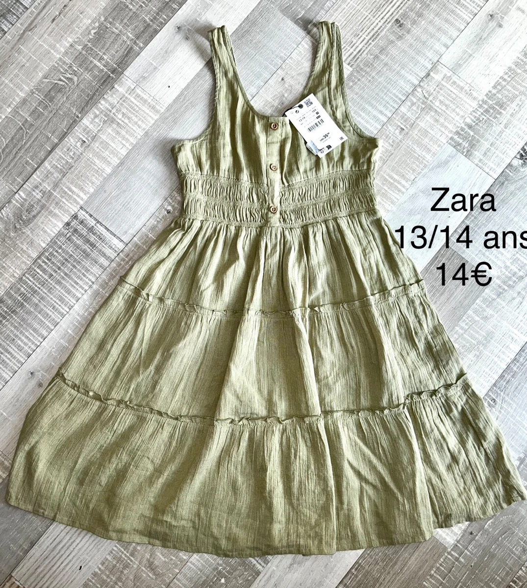 Lot De 11 Vêtements Fille 10/12 Ans - Marques Zara Kids, H&M, Kiabi - Occasion Très Bon état