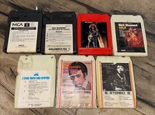 VINTAGE MIXED 8 Track Lot Of 7 Tapes Neil Diamond; Gold, Hits, Hot August Nights