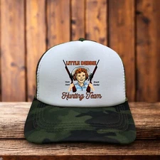 Little Debbie Hunting Team Unisex Trucker Hat Camo Hunt Hard Snack Harder Cap