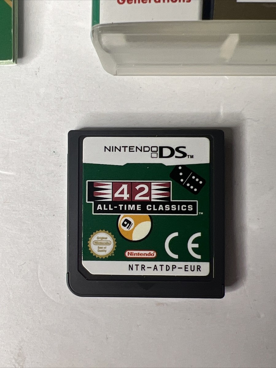 42 All Time Classics (Nintendo DS) PAL version (UK Ireland) DS