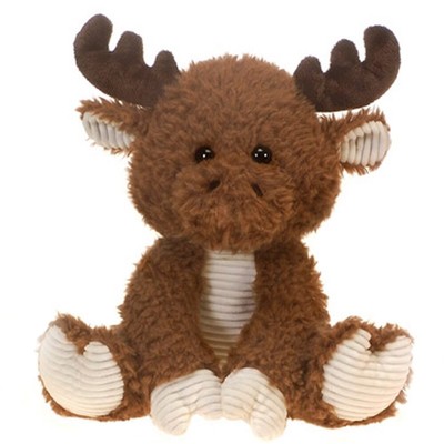 Fiesta Toys Scruffy Moose 10'' Reindeer Fuzzy Sitting My ...