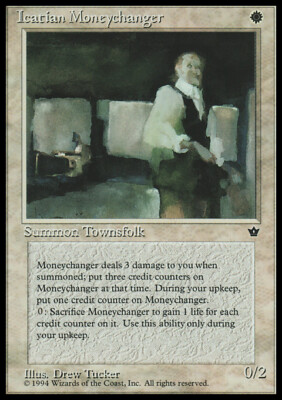 Magic the Gathering MTG Icatian Moneychanger (10a) Fallen Empires   LP