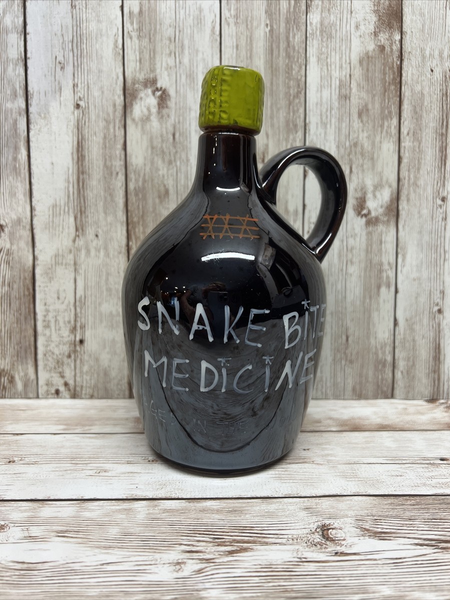 Try Our Booze Vintage Novelty “Snake Bite Medicine” Alcohol Liquor