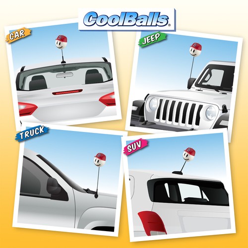 GO CARDINALS! MLB Baseball Car, Truck, SUV, Jeep Antenna Topper Auto Accessory - Picture 4 of 9