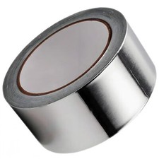 Aluminum Foil Tape 2-inch x 50Ft Heavy Duty High Temp Silver for HVAC Duct work