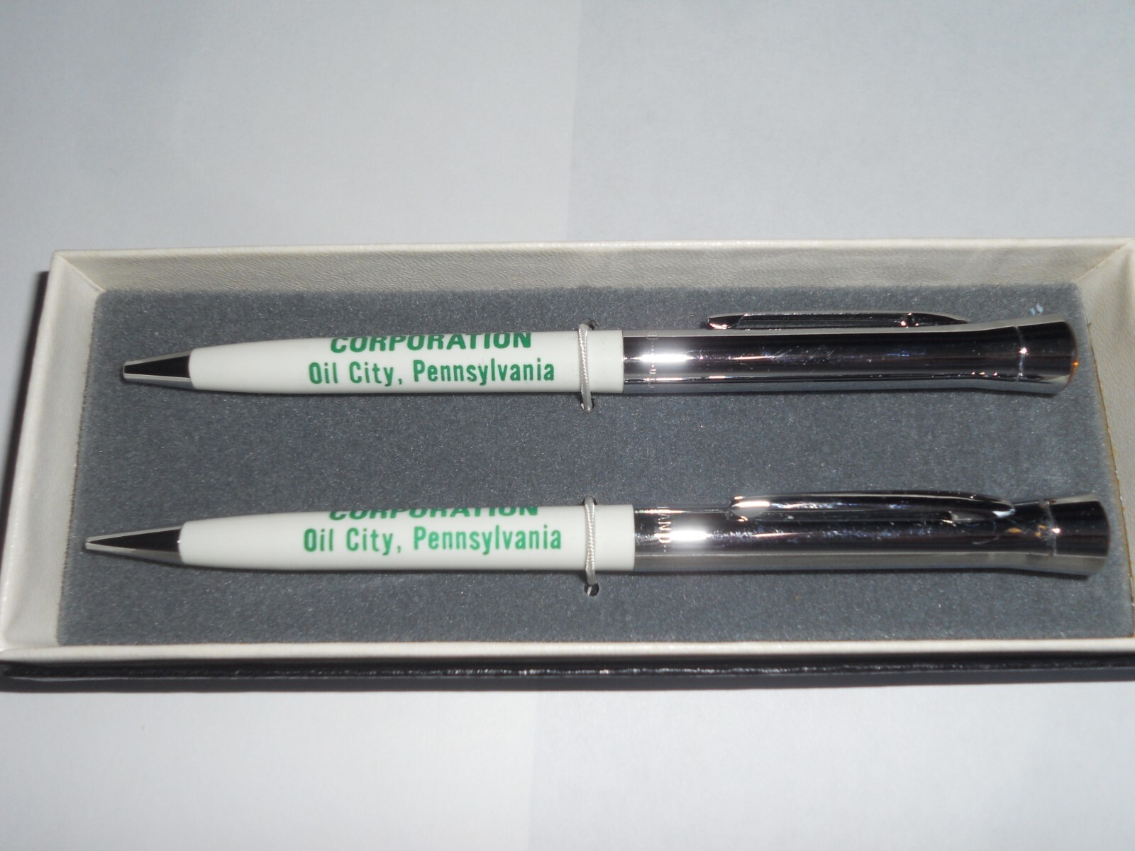 Quaker State Oil/Gas Garland Ink Pen/Pencil Set eBay